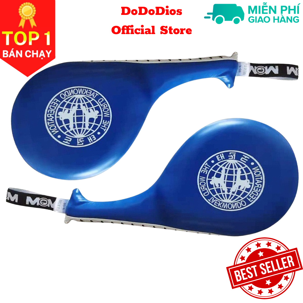 Đích đá DoDoDios tập võ thuật Taekwondo, Vovinam, Karatedo V60 Màu Xanh Dương