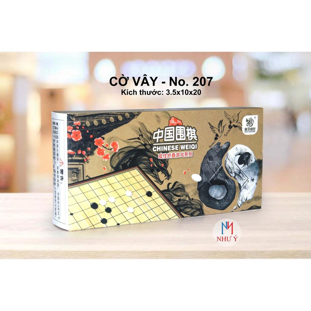 CỜ VÂY - No.207 Bàn Nhựa có hít nam châm (2 đᴏ̣̂ɪ 1 ʙᴀ̀ɴ ᴄᴏ̛̀)