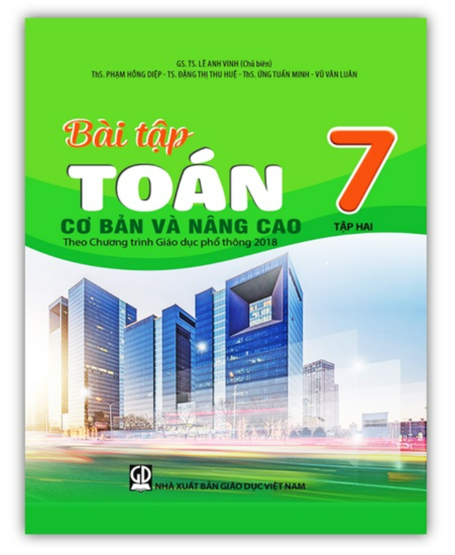 Sách - Bài tập Toán 7 - Tập 2 cơ bản và nâng cao