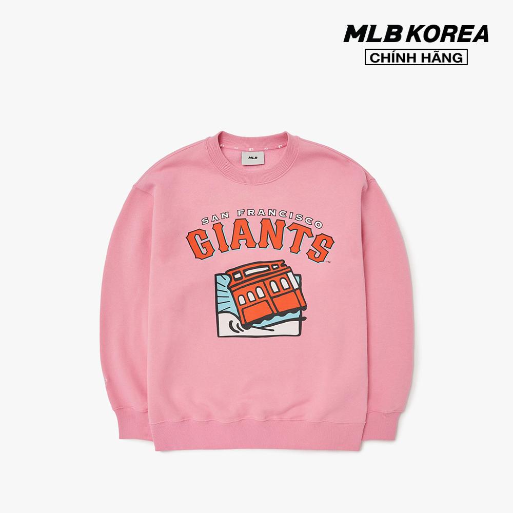 MLB - Áo sweatshirt phom suông City Overfit 3AMTC0126