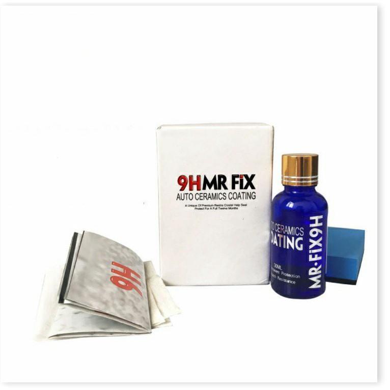 Phủ bóng xe Auto Ceramic Coating MR FIX 9H 30ml