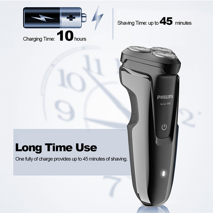 Máy cạo râu 3 lưỡi Philips S1010 - Hàng chính hãng