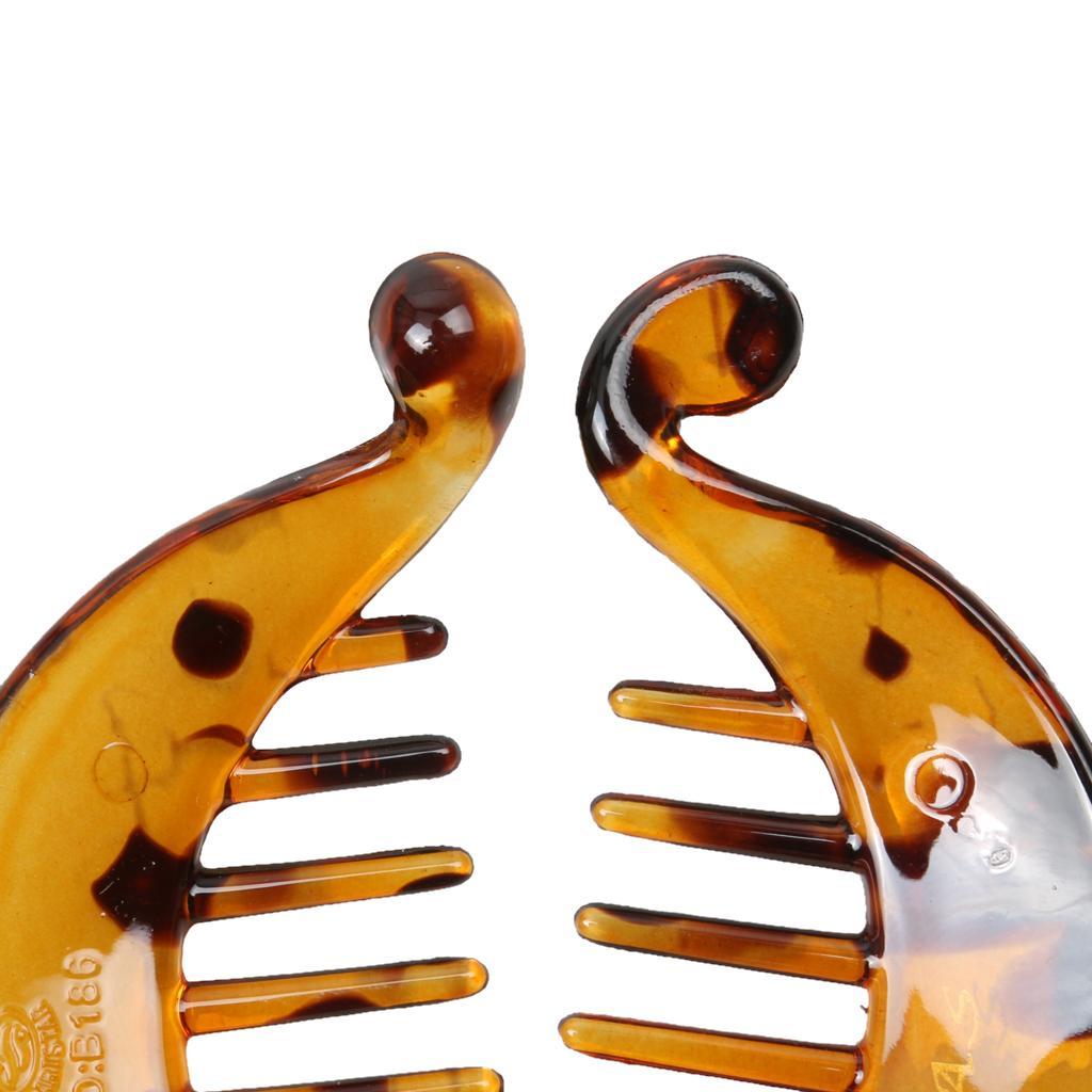 4 Pieces Fish Hair Clip Womens Hair Barrette Comb Slide Hair Grip