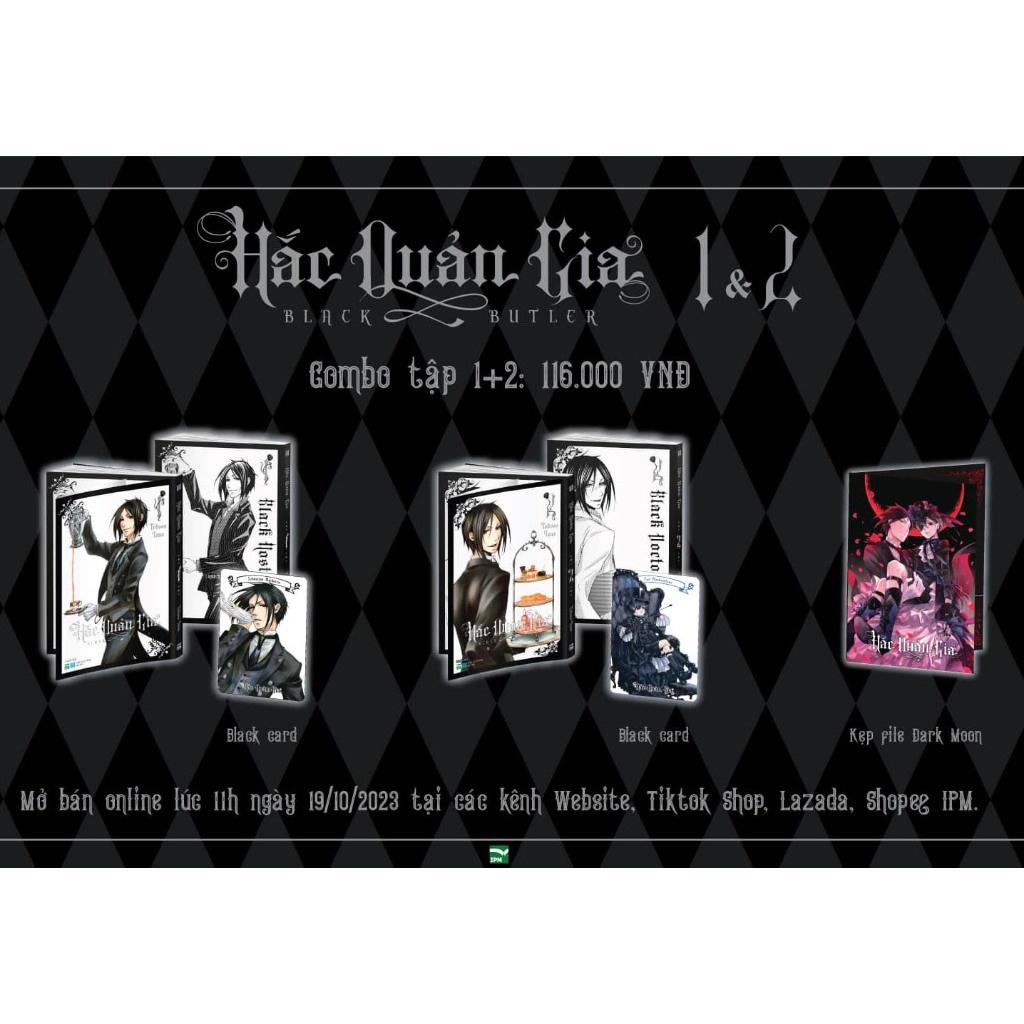 Truyện tranh Hắc quản gia - Tập 1 2 Combo 1&2 3 4 Combo 3&4 5 6 Combo 5&6 - IPM