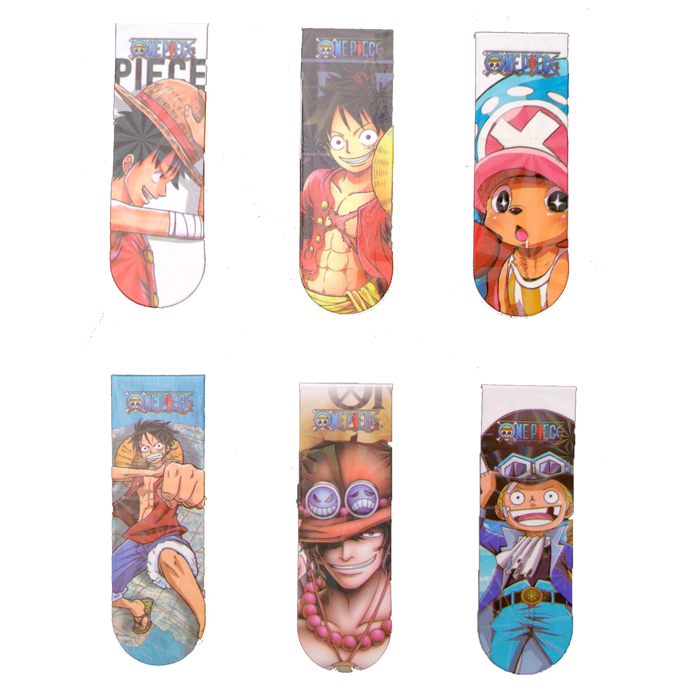 Bookmark Nam Châm Magnet ( Đánh Dấu Sách ) Đảo Hải Tặc - One Piece Anime