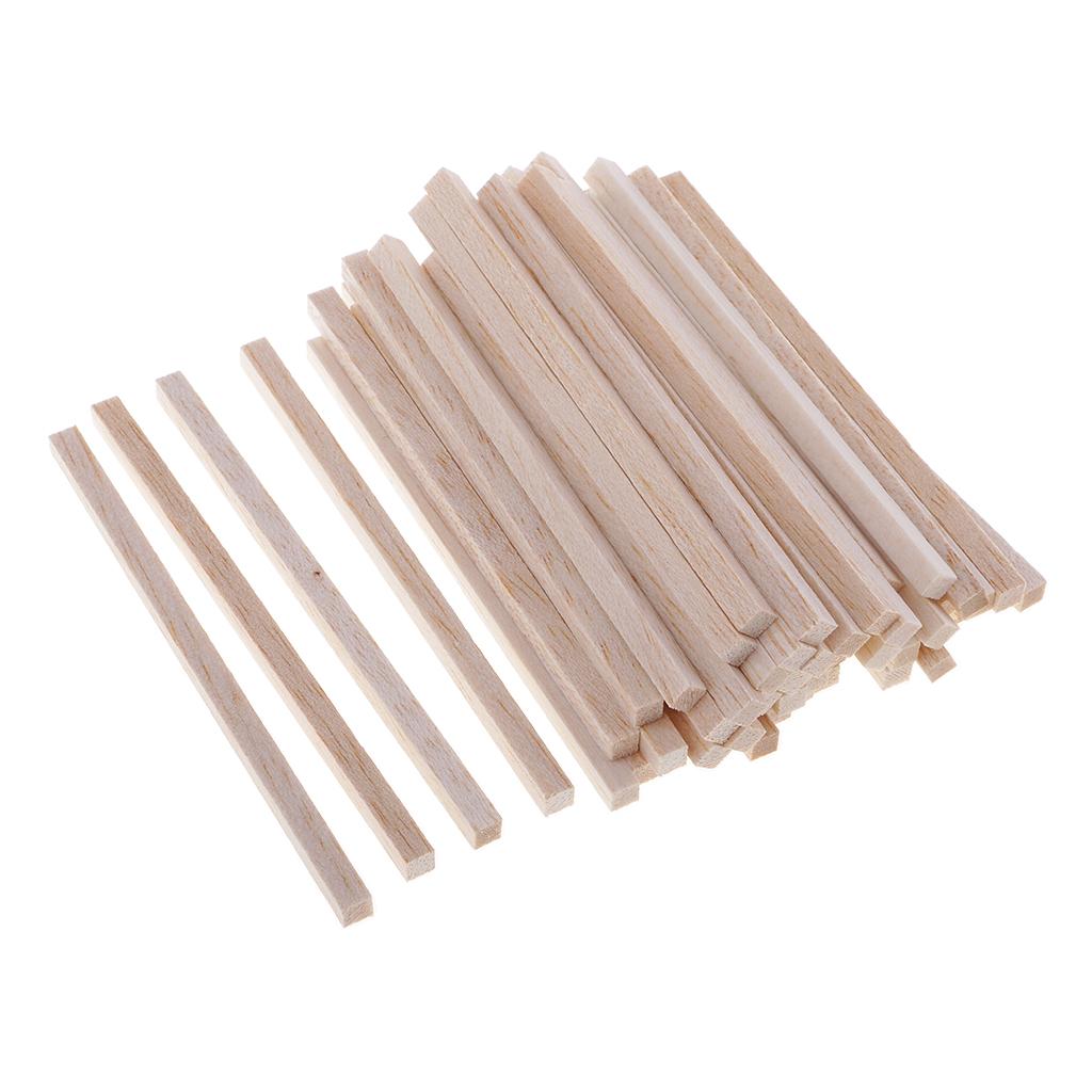 Set 50 Thanh Gỗ Balsa Đa Năng Dùng Làm Đồ Thủ Công