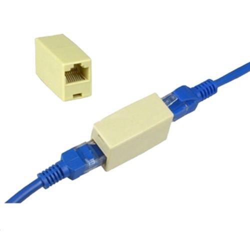 Đầu nối dây cáp mạng Internet / LAN chuẩn RJ45 (1 ra 1)