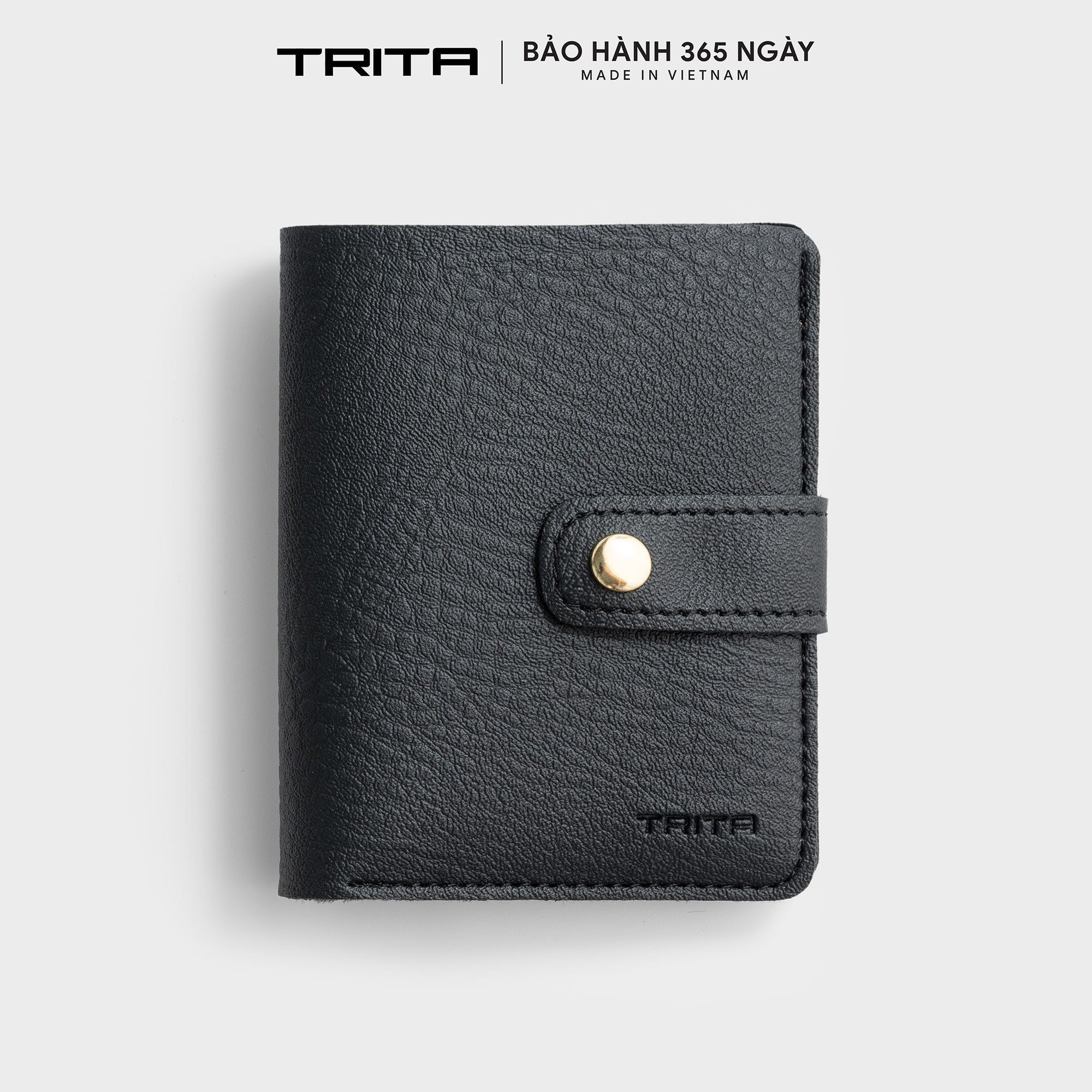 Ví Trita ( Thời trang nữ kiểu dáng gập 3 đơn giản - Ví da RV52 )