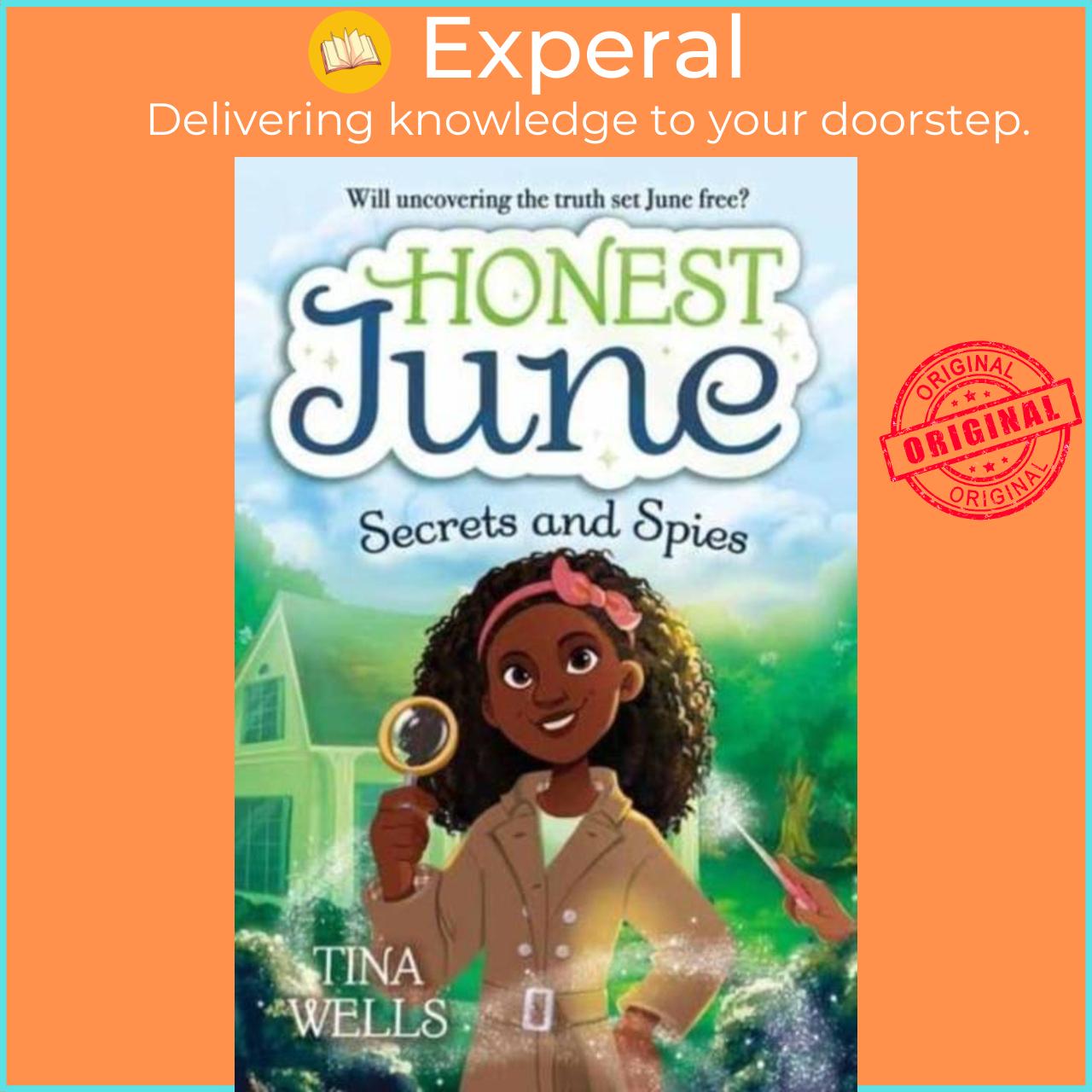 Sách - Honest June: Secrets and Spies by Tina Wells (UK edition, hardcover)