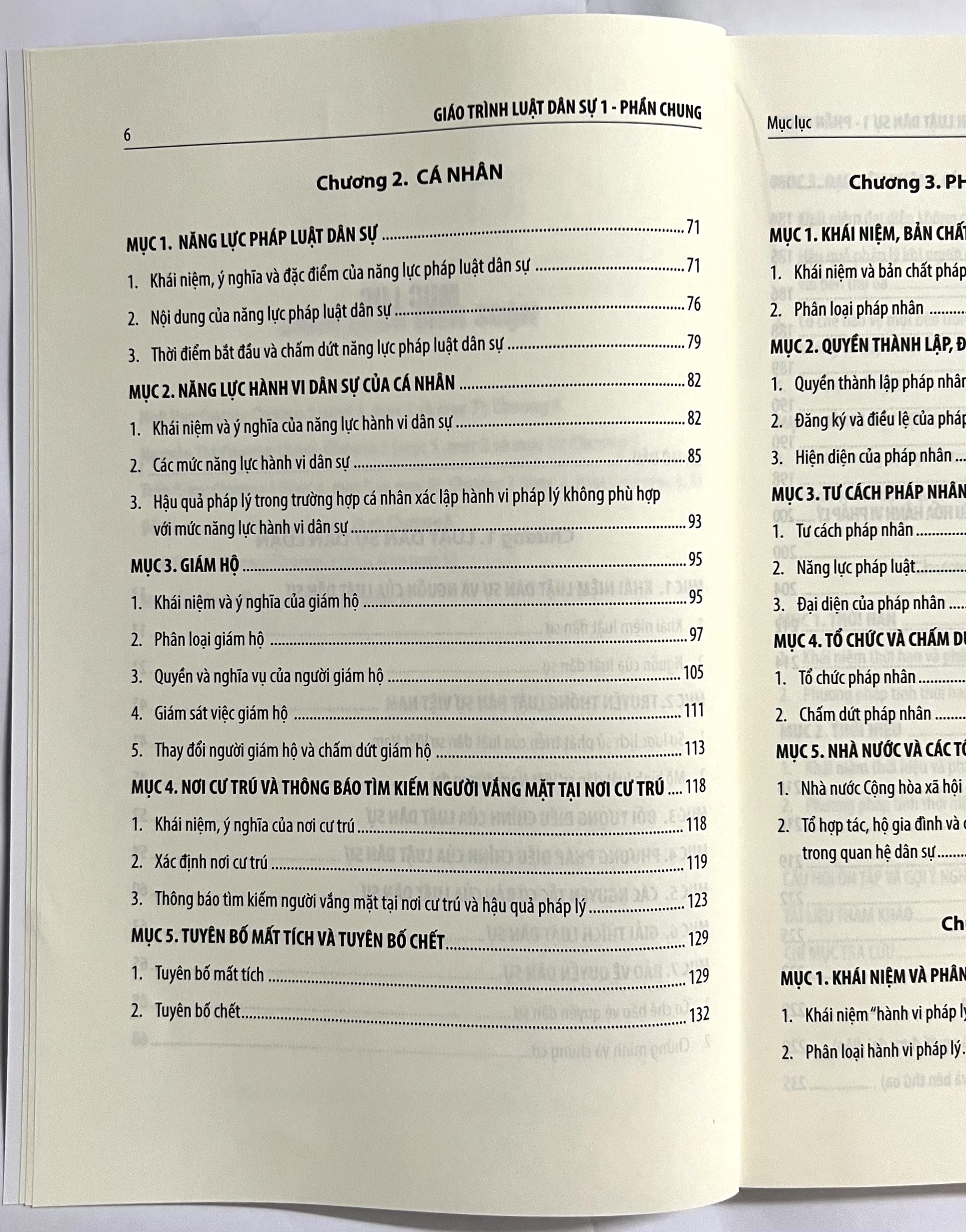 Sách Giáo Trình Luật Dân Sự 1 (Phần Chung)