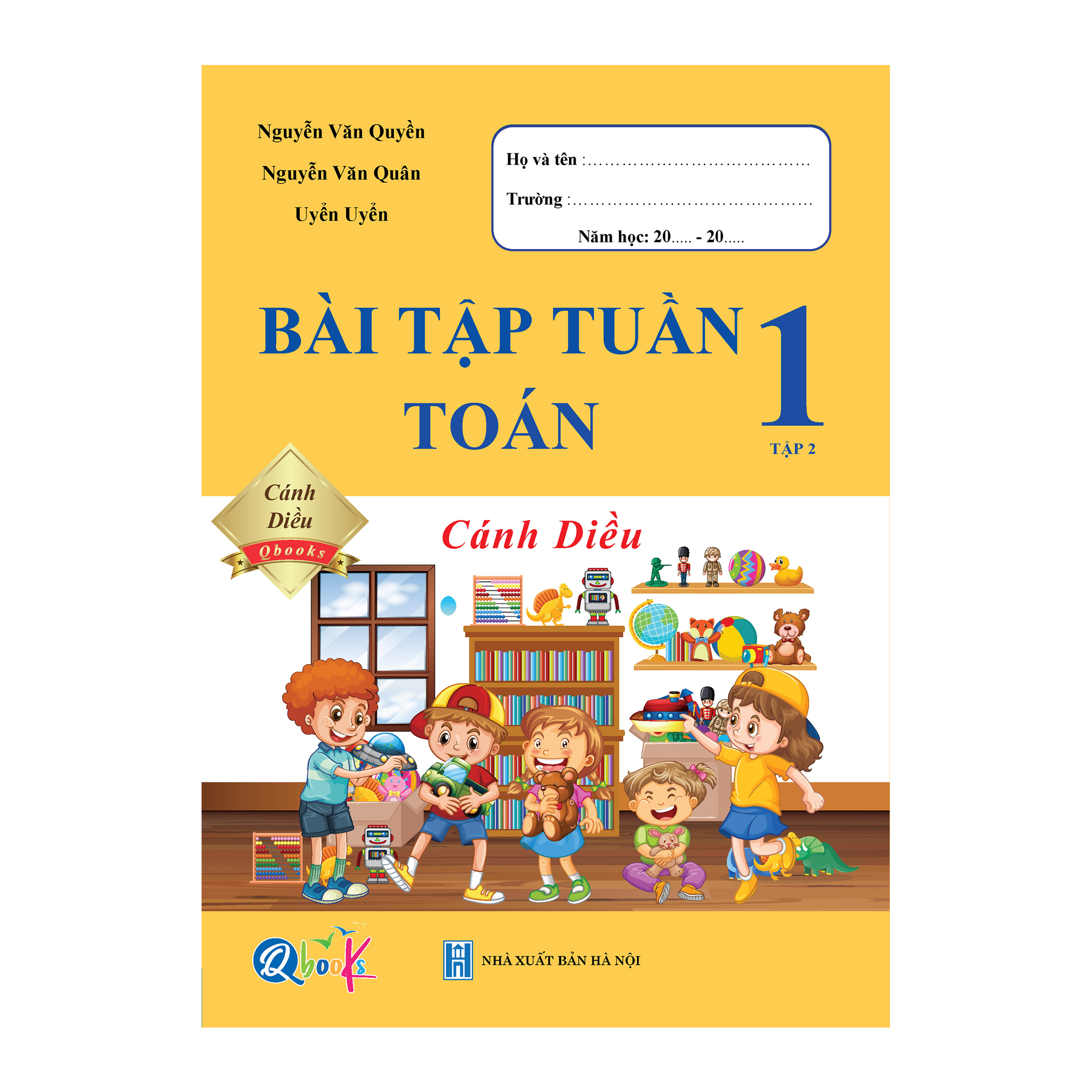 Sách Combo Bài Tập Tuần Toán Lớp 1 - Cánh Diều - BẢN QUYỀN