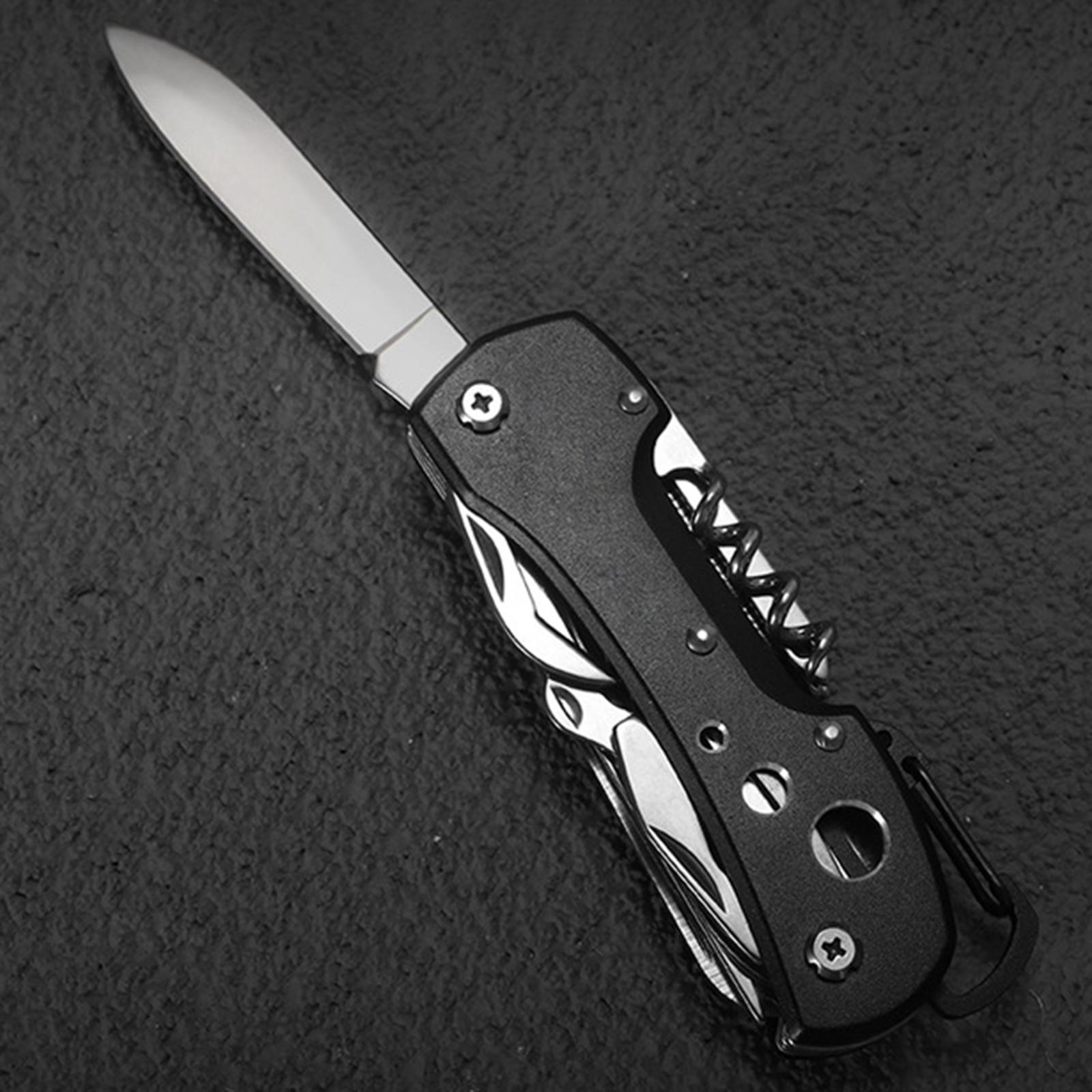 Pocket Multitool Pliers Saw Foldable for Survival Hiking Outdoor