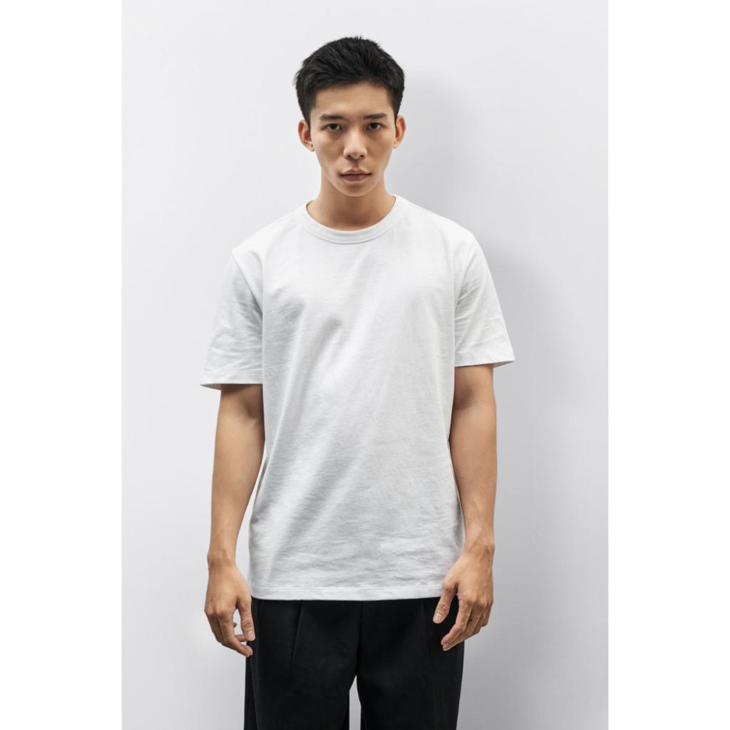 Áo Thun Tay Ngắn Nam Cổ Tròn Cotton Organic Form Fitted - 10S23TSS003C | LASTORE MENSWEAR
