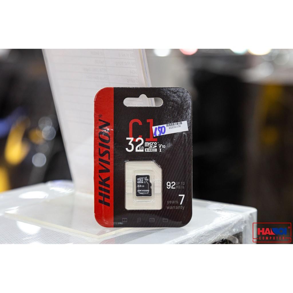 Thẻ Nhớ 32Gb ️ Hikvision Micro SD Class 10 ️- Hàng Chính hãng Anh Ngọc