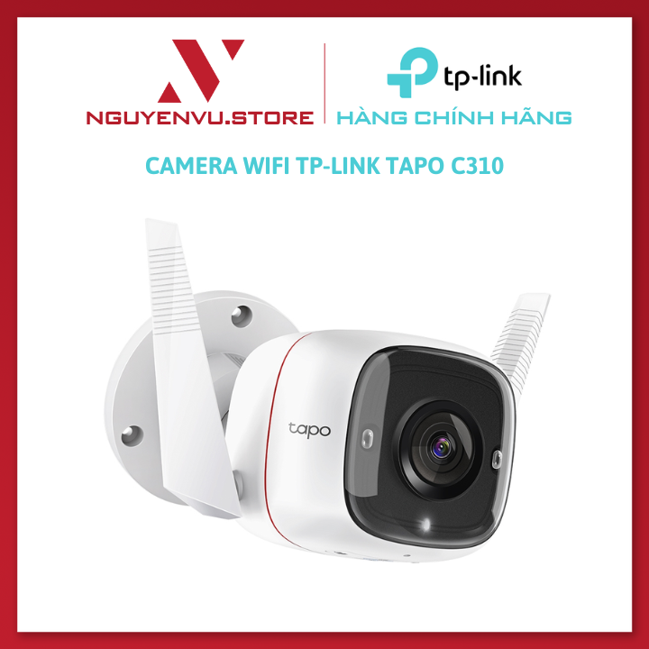 Camera TP-Link Tapo C310 Wi-Fi An Ninh Ngoài Trời 3MP - Hàng Chính Hãng