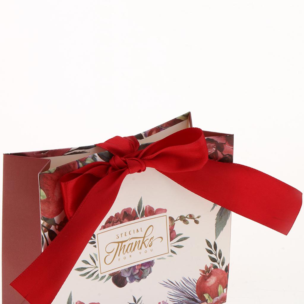 10pcs Chocolate Candy Bags Boxes Gift Bags Wedding Baby Shower Party Favor