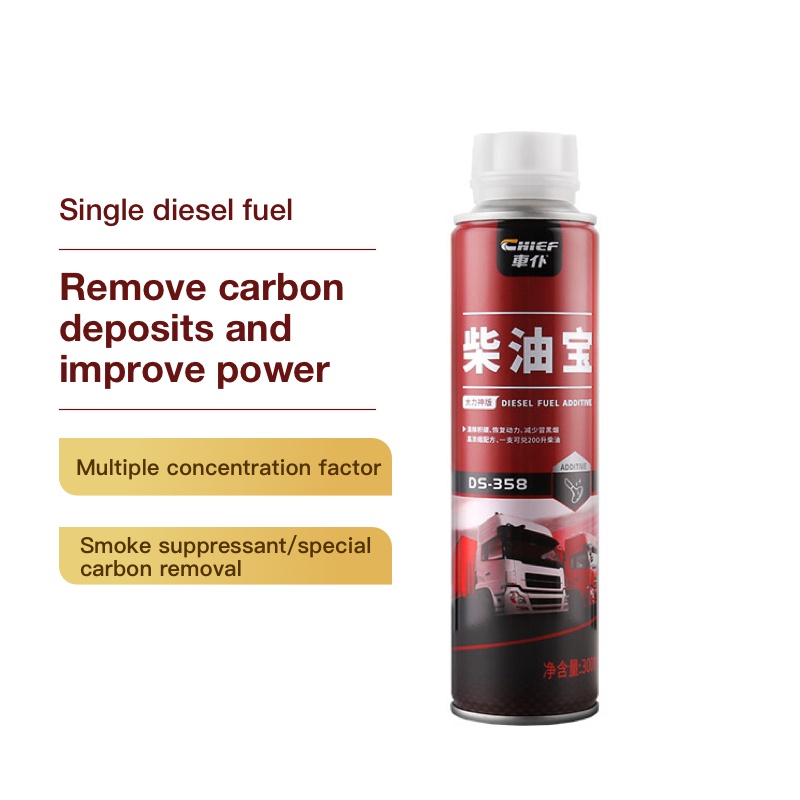 Chai Súc Béc Dầu Diesel Chief DS358 Vệ Sinh Kim Phun Xử Lý Hệ Thống Nhiên Liệu (Dung tích 300ml)