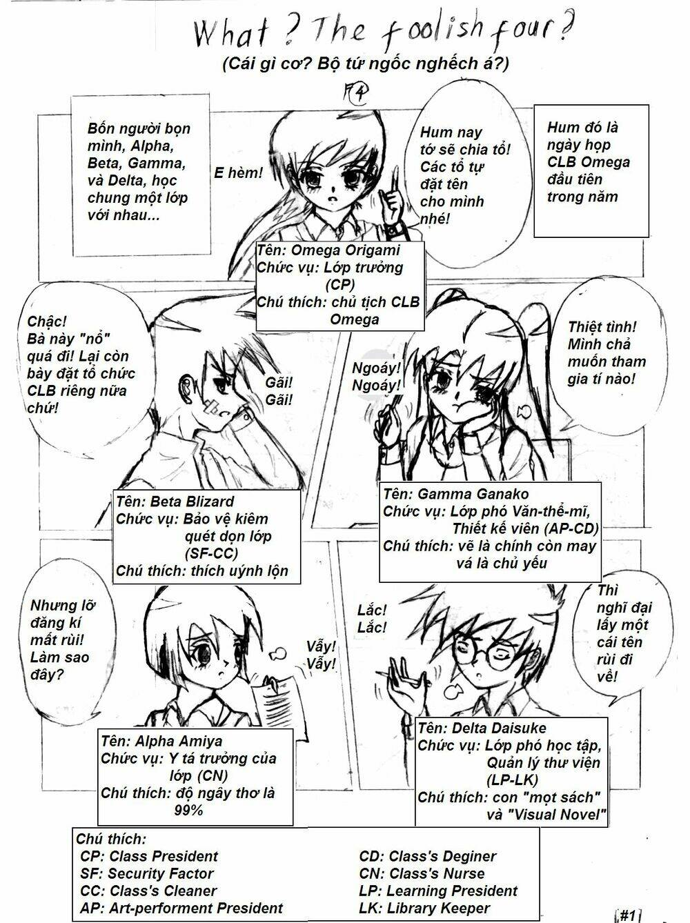 the foolish four chapter 1 1