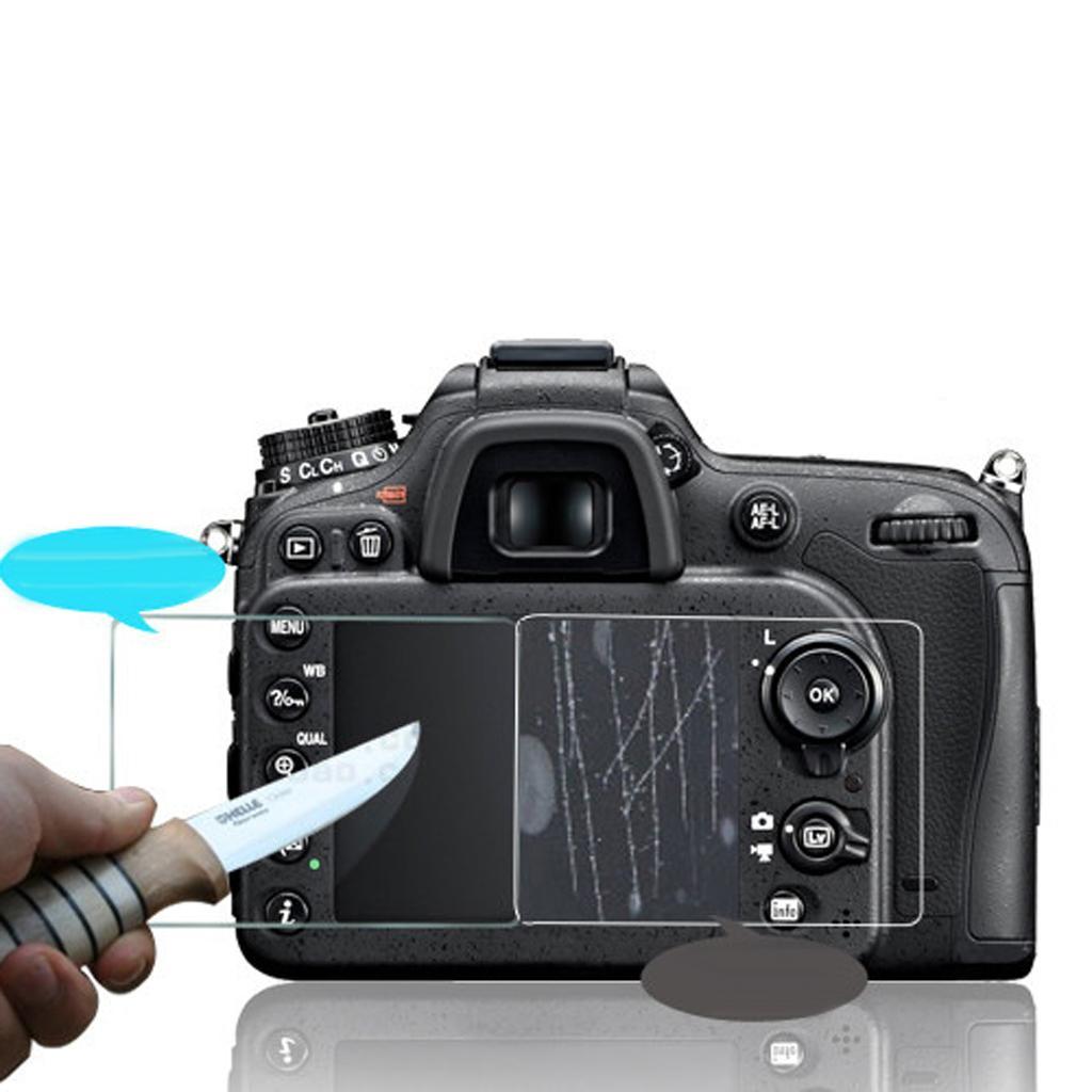 Camera LCD Screen Premium Tempered Glass Film Cover Protection For Canon 650D/700D/70D