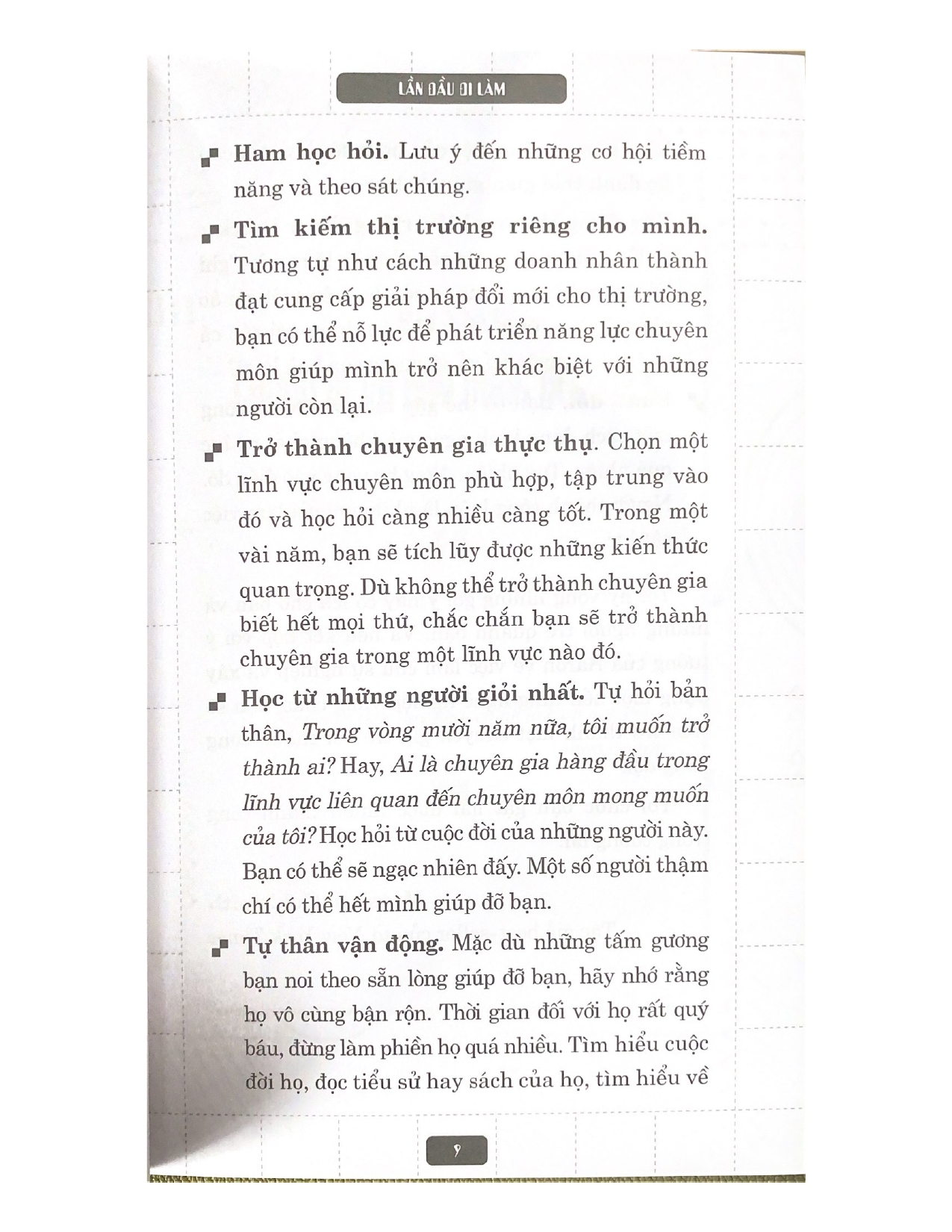 Lần Đầu Đi Làm - Vanlangbooks