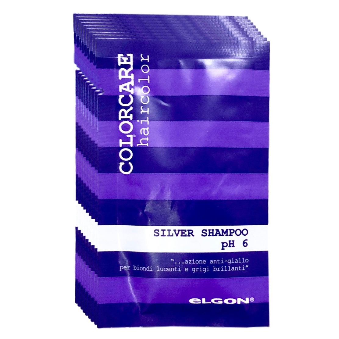 DẦU GỘI TÍM ELGON COLOR CARE SILVER SHAMPOO KHỬ ÁNH VÀNG CHO TÓC BẠCH KIM