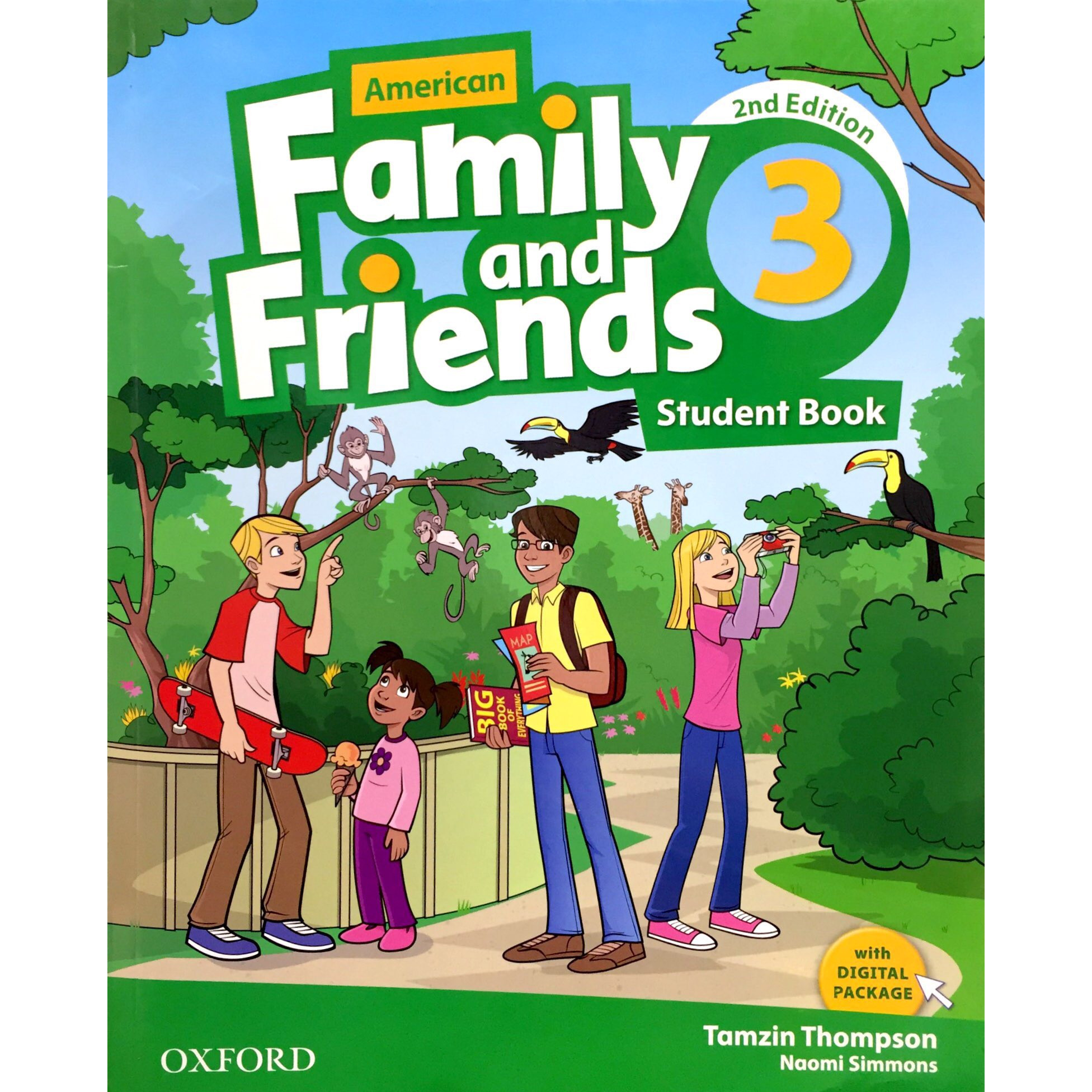 American Family and Friends 3: Student Book (With Digital Package) (2nd Edition)