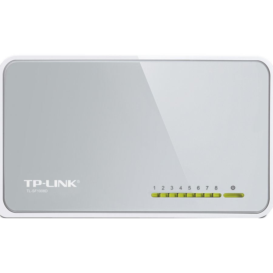 TP-Link  TL-SF1008D - Bộ Chia Tín Hiệu Để Bàn 8 Cổng 10/100Mbps - Hàng Chính Hãng