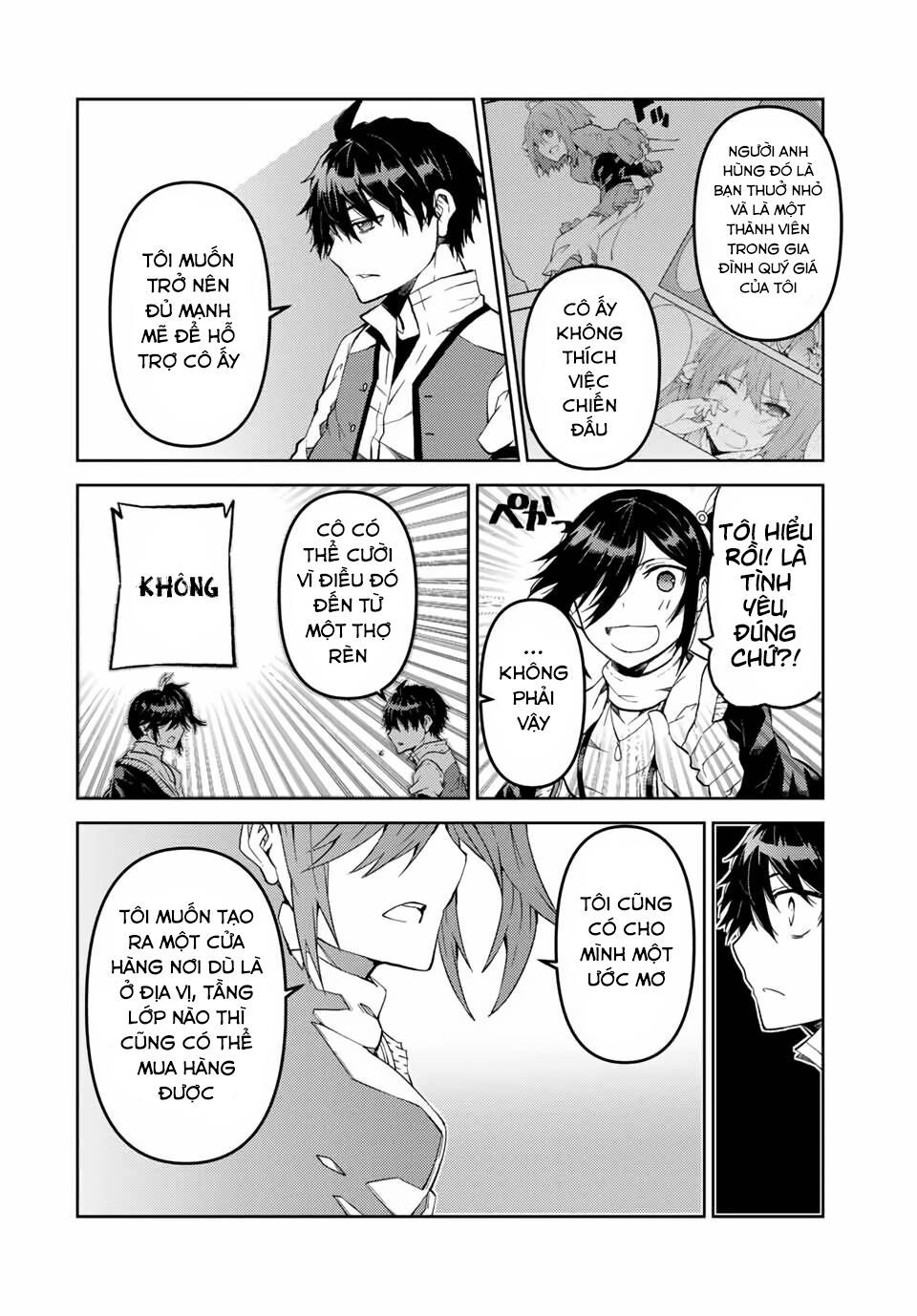từ chức nghiệp yếu nhất trở thành "thợ rèn" mạnh nhất chapter 22 9