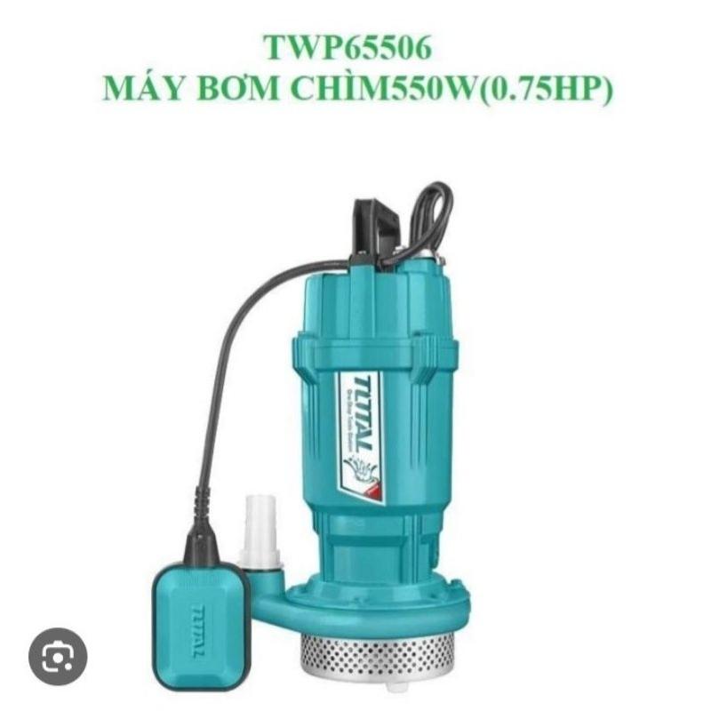 MÁY BƠM CHÌM NƯỚC SẠCH BH 3 THÁNG 550W TOTAL TWP65506 - HÀNG CHÍNH HÃNG