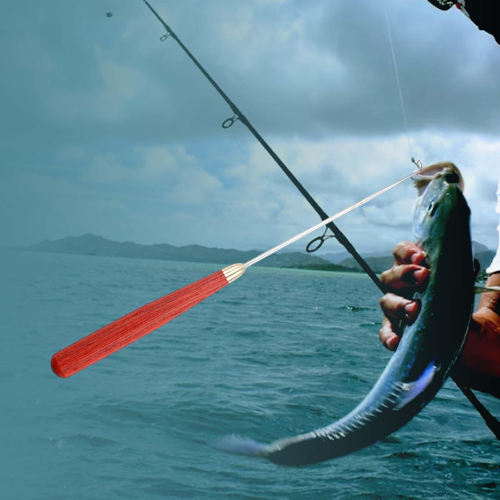 Stainless Steel Fishing Hook Remover Extractor Tool Fish Hook Detacher for Fishing Lovers