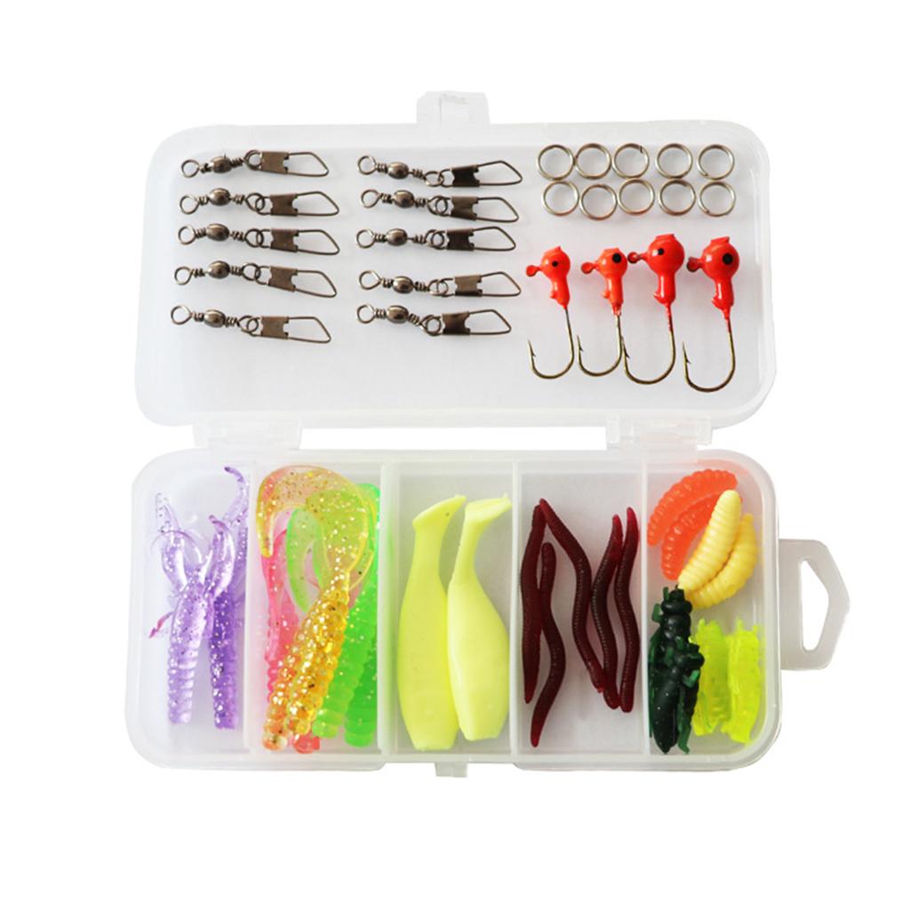 Telescopic Fishing Pole Reel Children Spinning Reel Youth Tackle Box