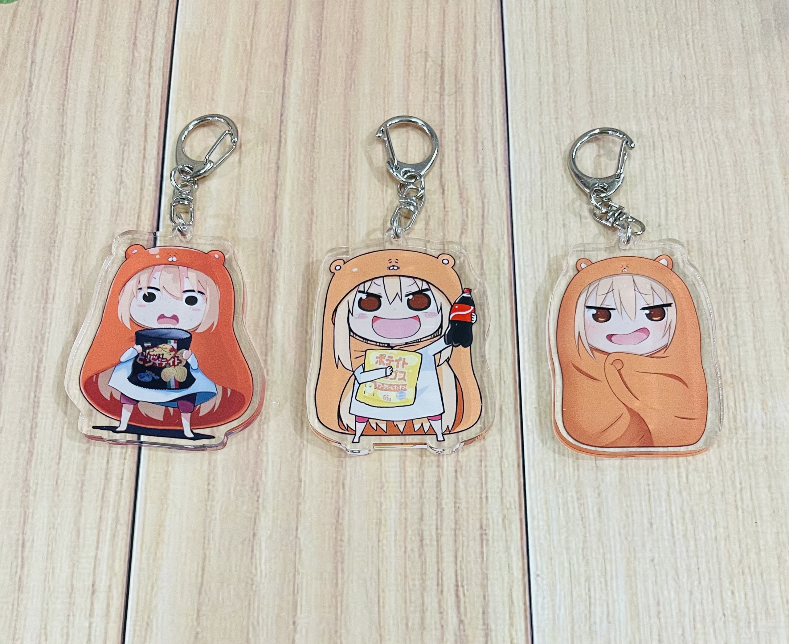 Móc khoá Himouto! Umaru-chan mica trong nhiều mẫu