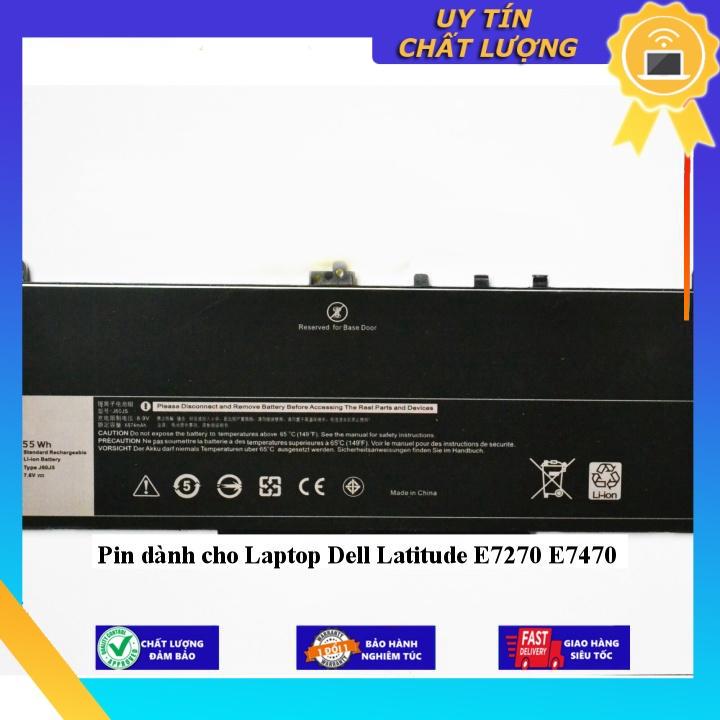 Pin dùng cho Laptop Dell Latitude E7270 E7470 - Hàng Nhập Khẩu New Seal