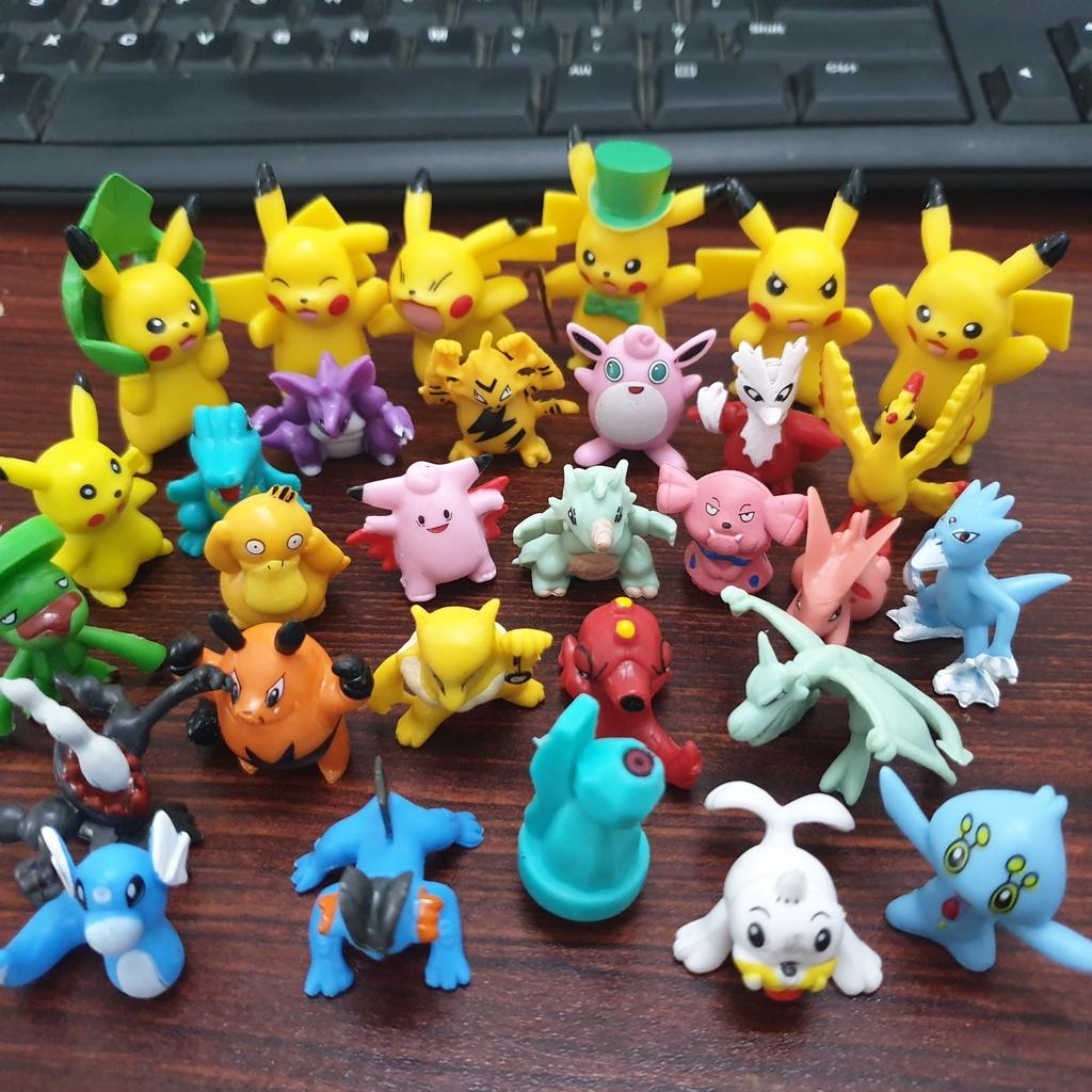 Set 24 Pokemon Mini Đồ Chơi Cute