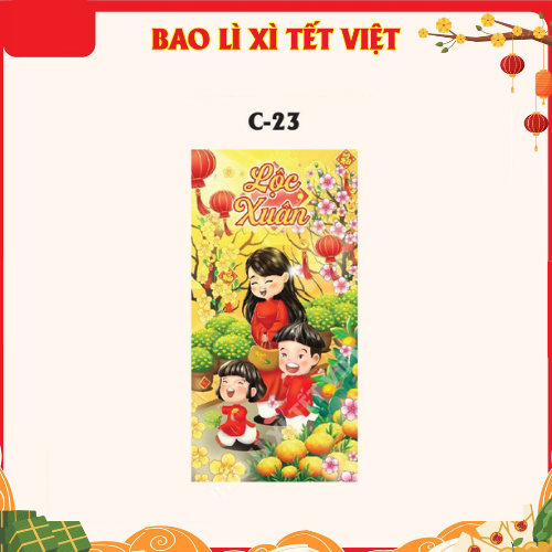 Bao Lì Xì 2023 Set 10 cái