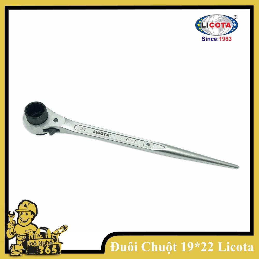 Cờ lê đuôi chuột cao cấp 19 X 22mm LICOTA