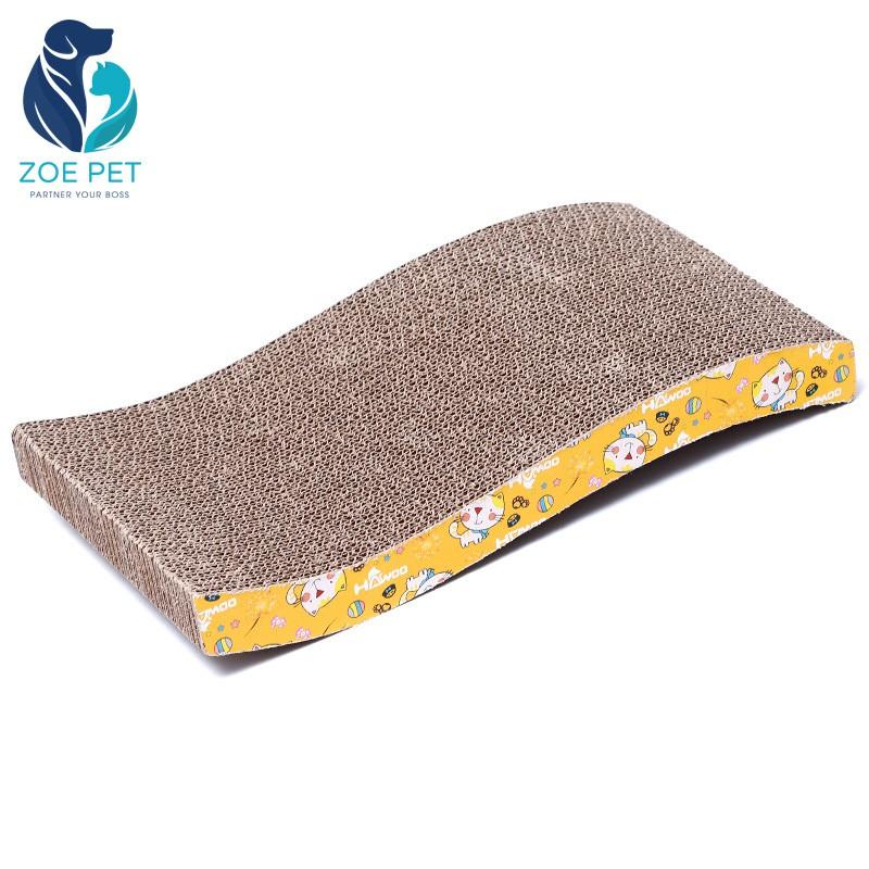 Bàn cào móng lượn sóng - tặng kèm catnip