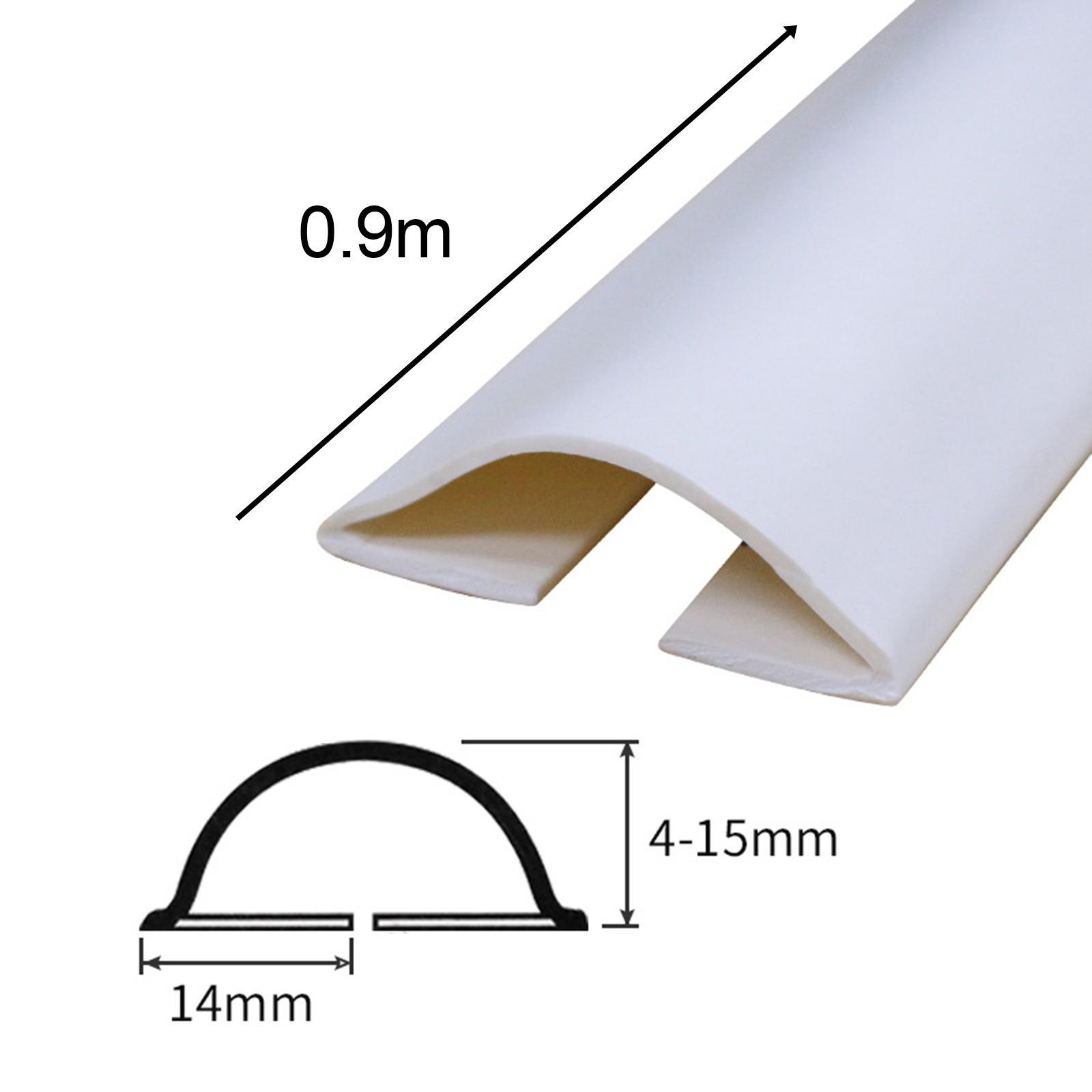 Door Bottom Seal Strip Draft Stopper under Door Bottom Guard for Large Door Frame