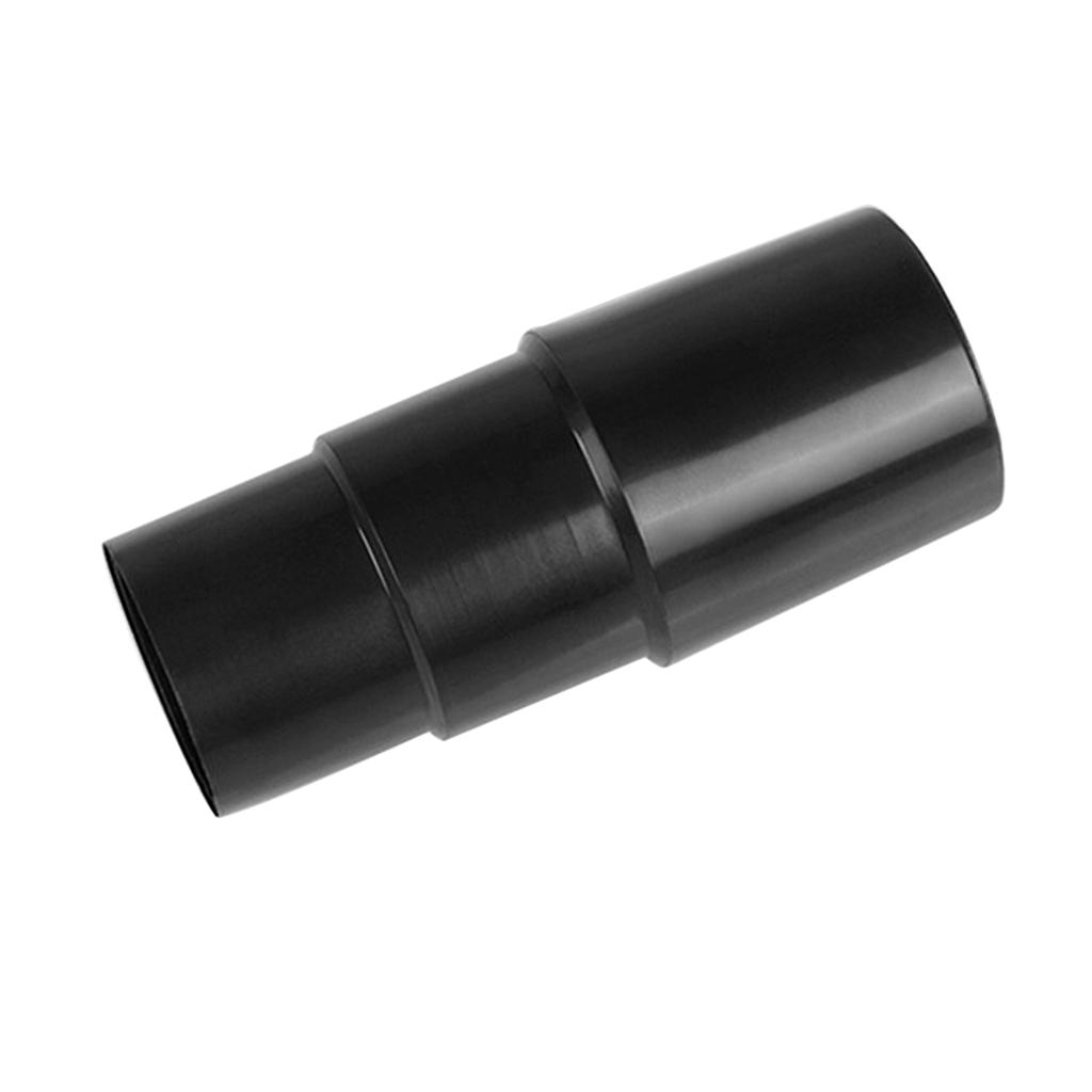 Set of 2 Vacuum Cleaner Attachment Converter Adaptor 32mm to 32mm 35mm Black