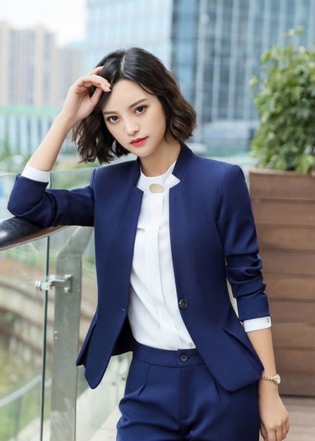 Áo Vest Nữ Một Nút Cài Titishop ACC185 - Xanh (Size