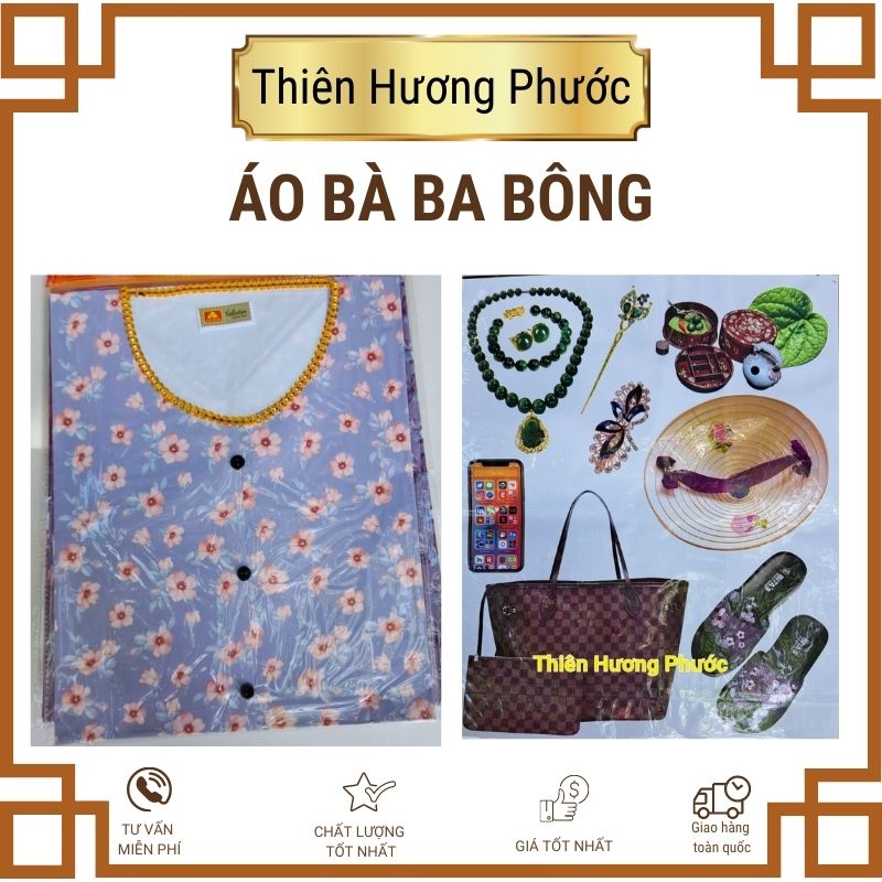 Áo quần bà ba bông bà