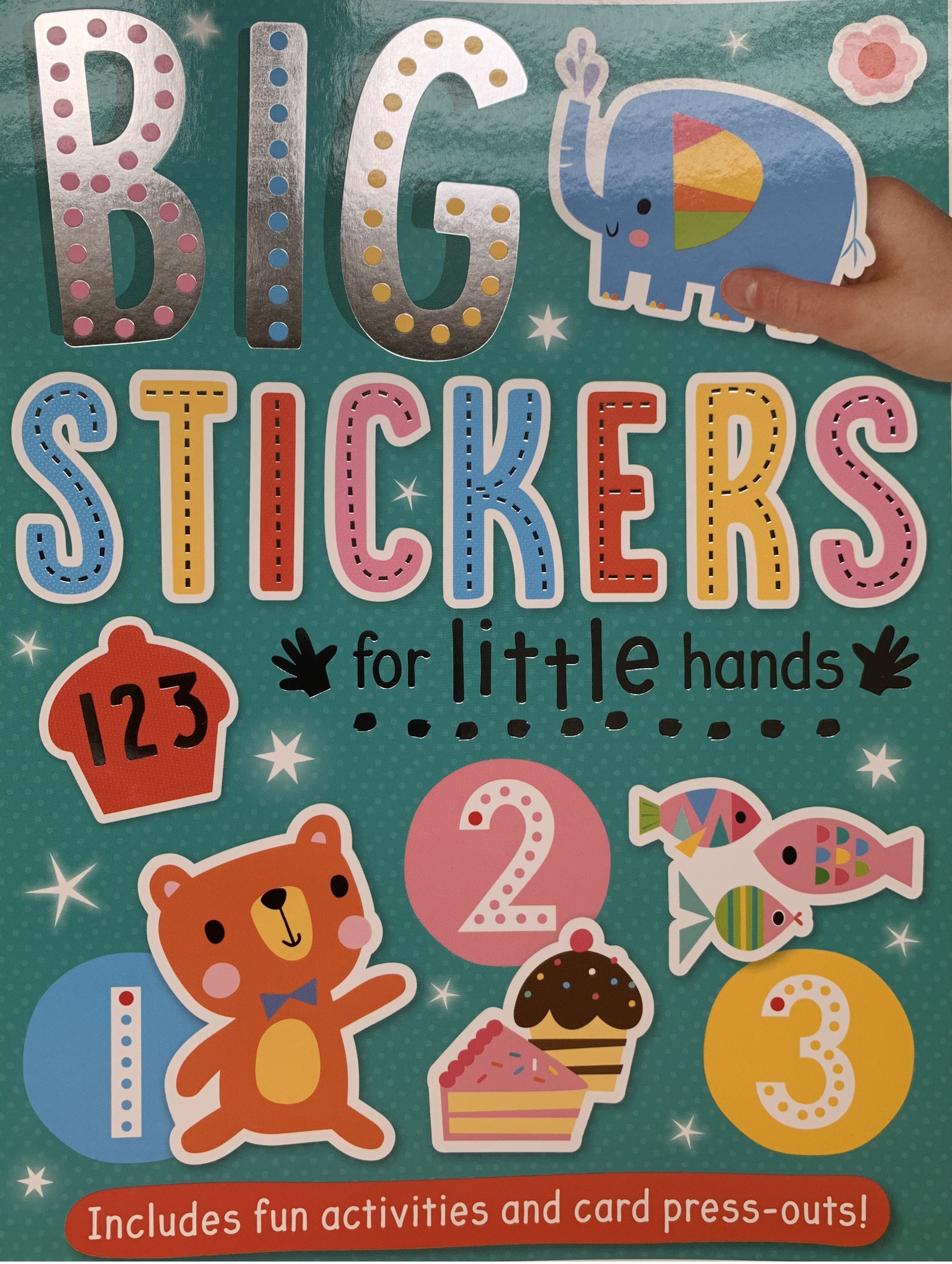 Sách tương tác sticker – Số đếm 123 (Sticker activity book)