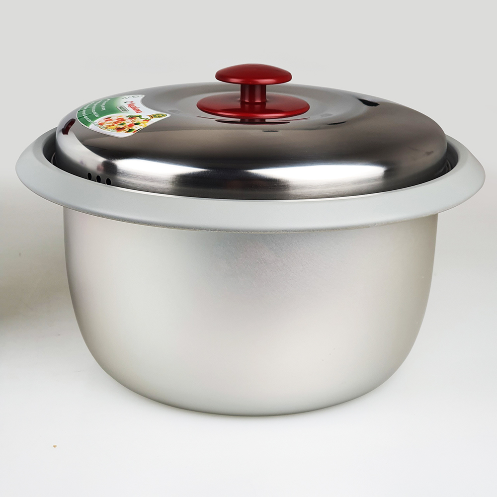 Nồi cơm điện 2.2lit có chống dính Nagakawaa, nấu tầm 1.5kg gạo, công suất 900W, mẫu ngẫu nhiên-Hàng chính hãng