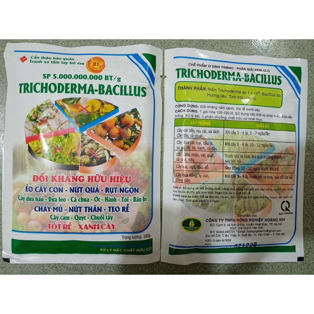 Siêu trừ nấm đối kháng Trichodema: Phân hủy xenlulo,Xử lí đất, ủ phân chuồng, chất hữu cơ Hoai mục.