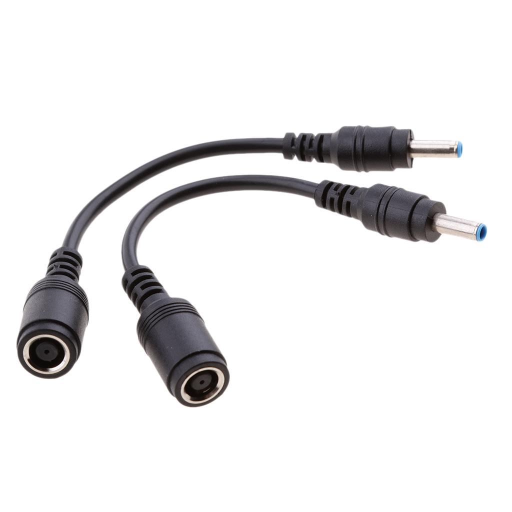 6 Pieces for Dell DC Power Cable 7.4x5.0mm Female to 4.5x3.0mm Male