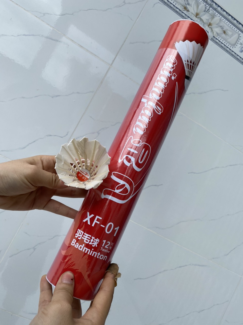 Ống cầu lông 12 trái