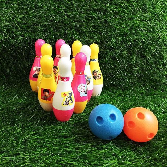 Đồ chơi hộp Bowling nhựa 12 chi tiết cho bé ham vận động