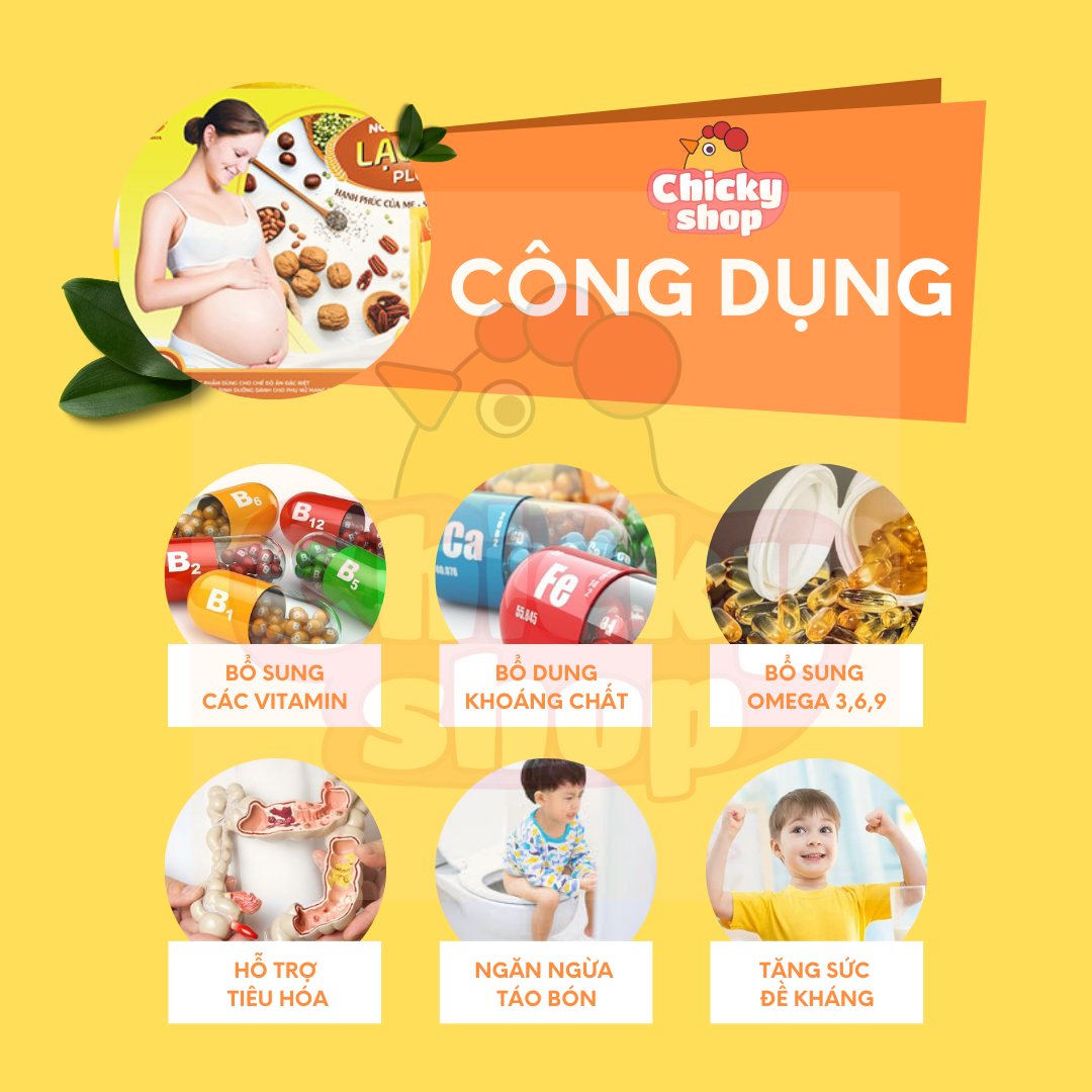 Ngũ cốc bầu Lạc Lạc (Combo 2 hộp)