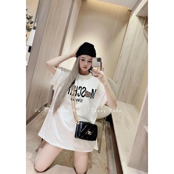 Áo thun form rộng tay lỡ cho nữ