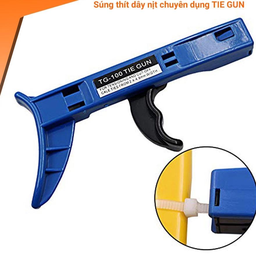 Súng rút, cắt dây thít nhựa tự động TG-100 TIE GUN